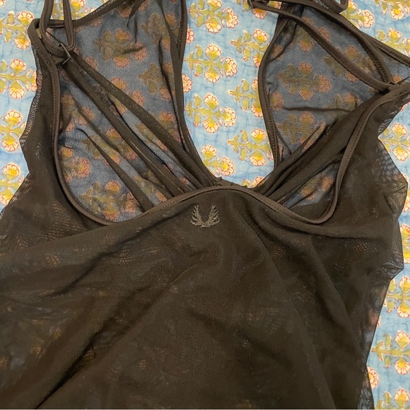 Minimale animale glimmer black beach dress coverup size small - Picture 6 of 9